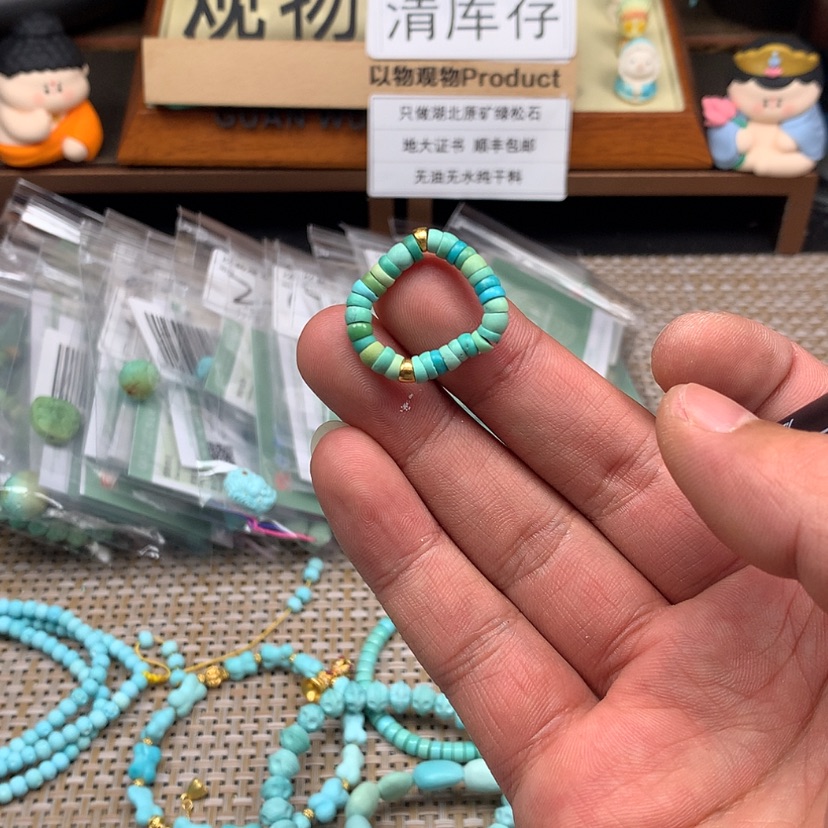 【闪购商品】绿松石颈饰未镶嵌53