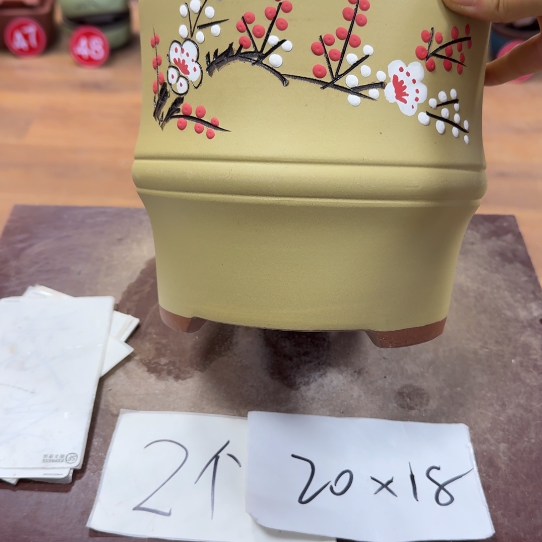 紫砂花盆破损包赔