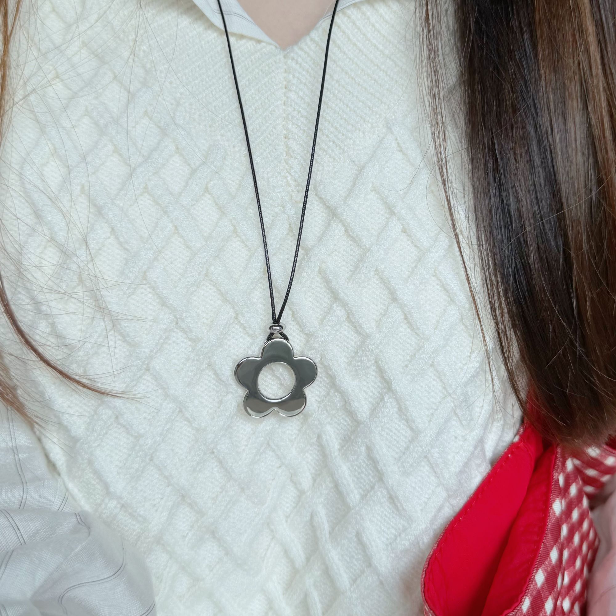 早兰 吊坠925银 【晴天项链】S925银时尚百搭简约个性项链