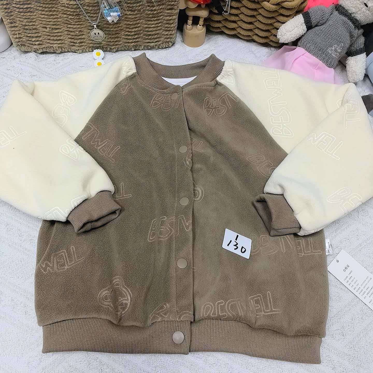 儿童秋冬新款加厚外套073