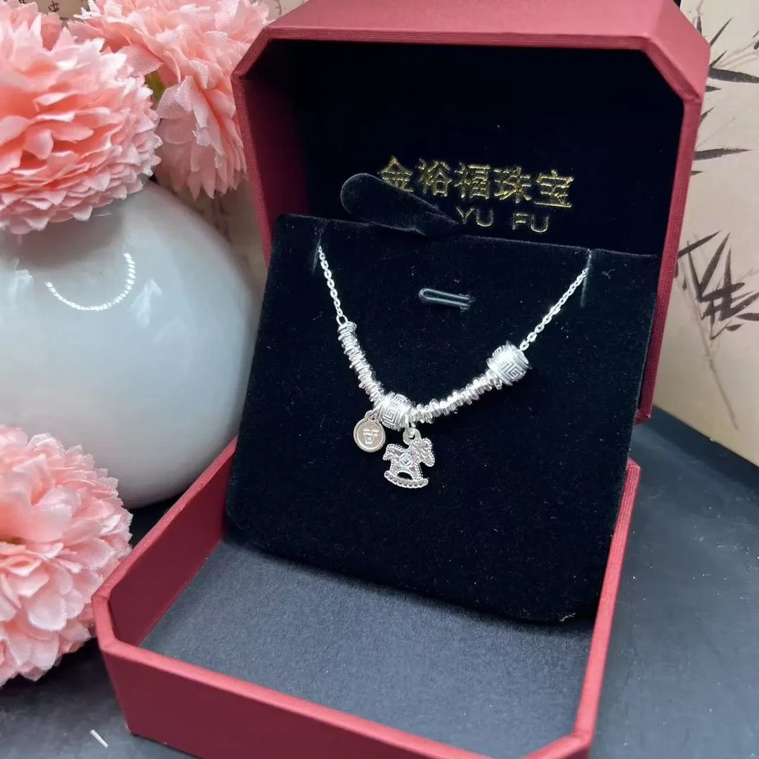 坠链均足银 坠链均足银 足银盘缠碎冰冰成功马套链