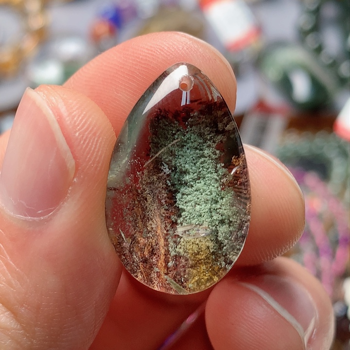 水晶吊坠(不含链)未镶嵌