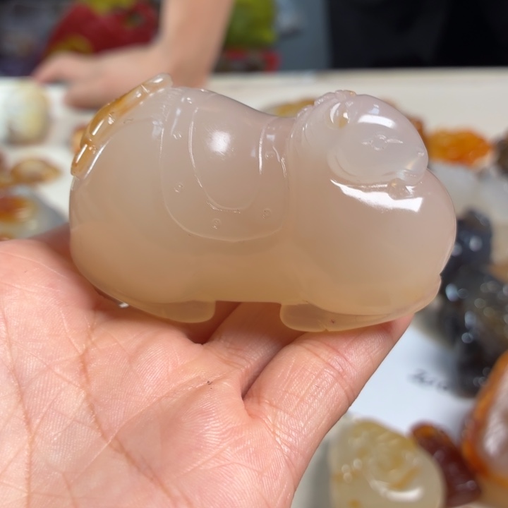 玛瑙/玉髓未镶嵌吊坠(不含链)