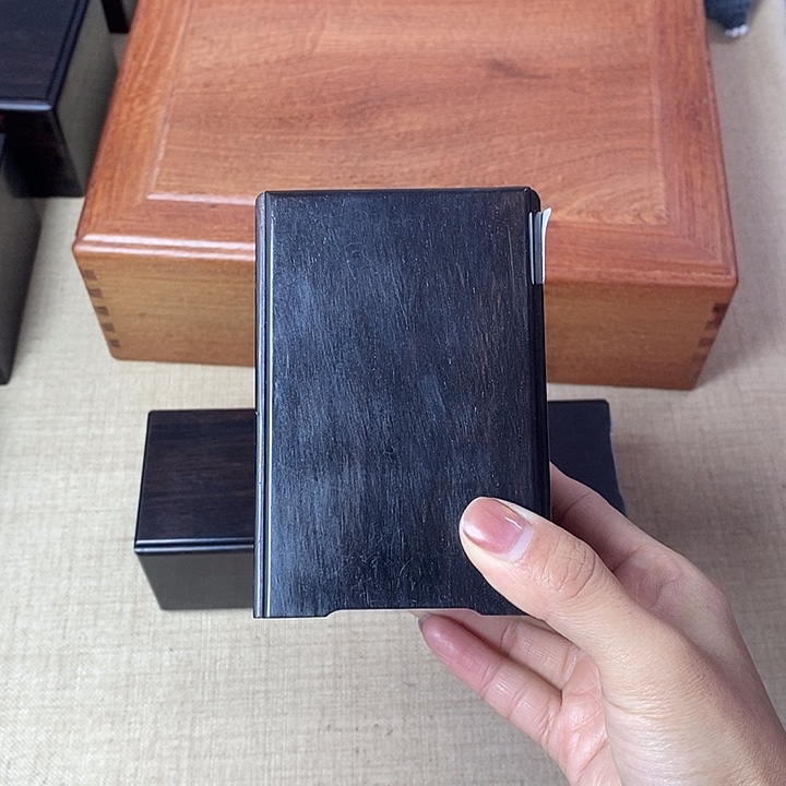 木大*紫光檀笔筒