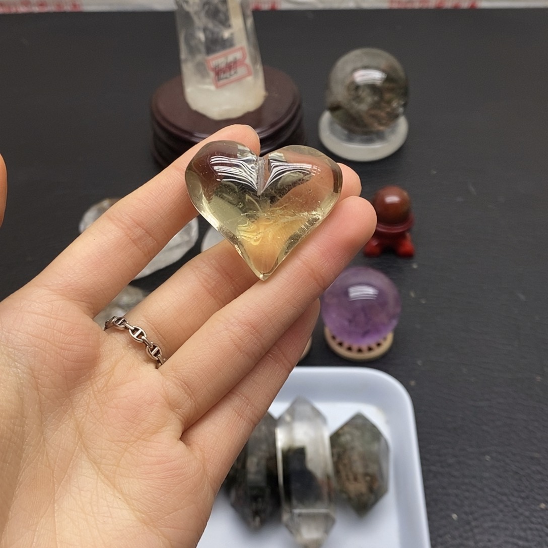 水晶珠宝半成品未镶嵌257水晶石