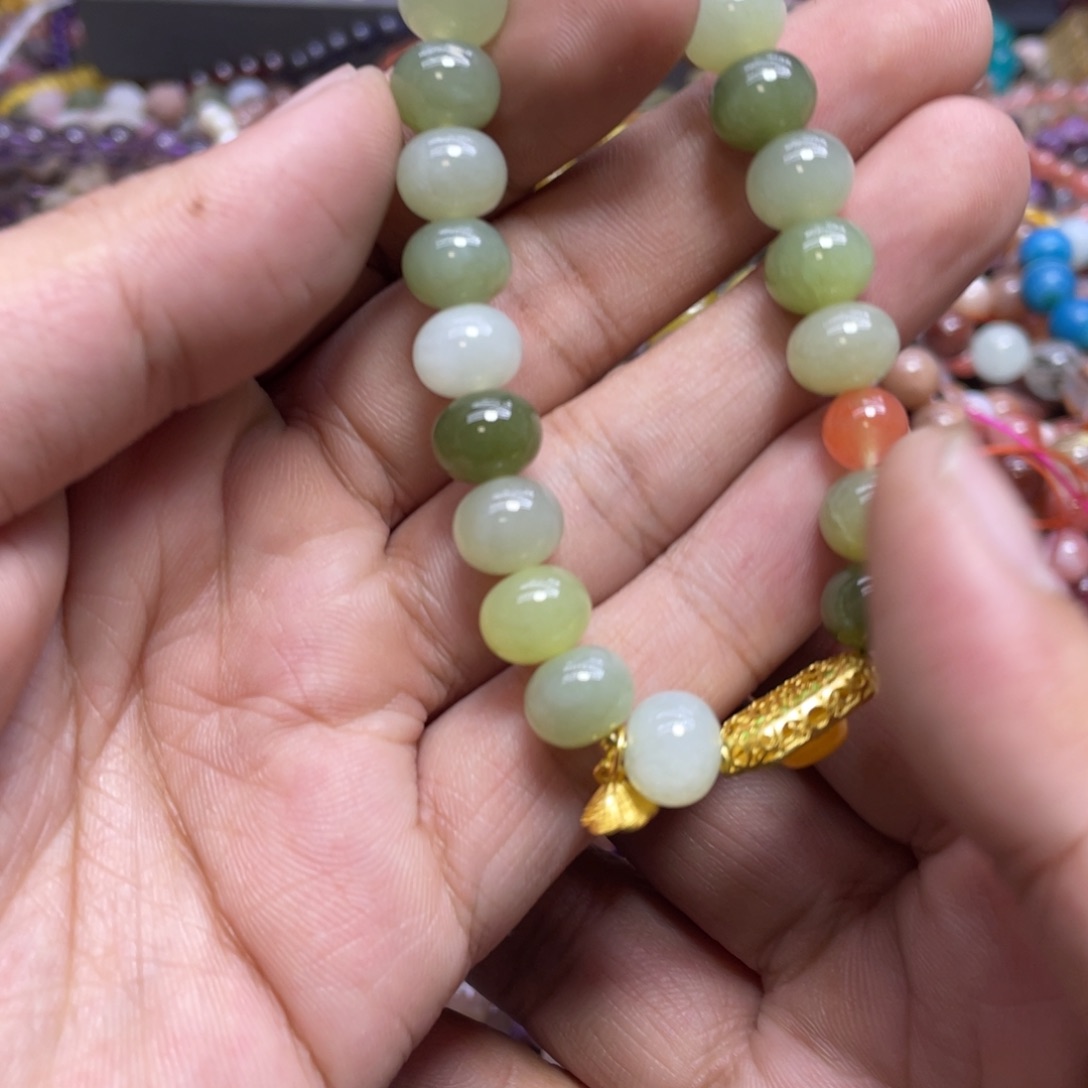 紫晶颈饰银S800镀金镶嵌