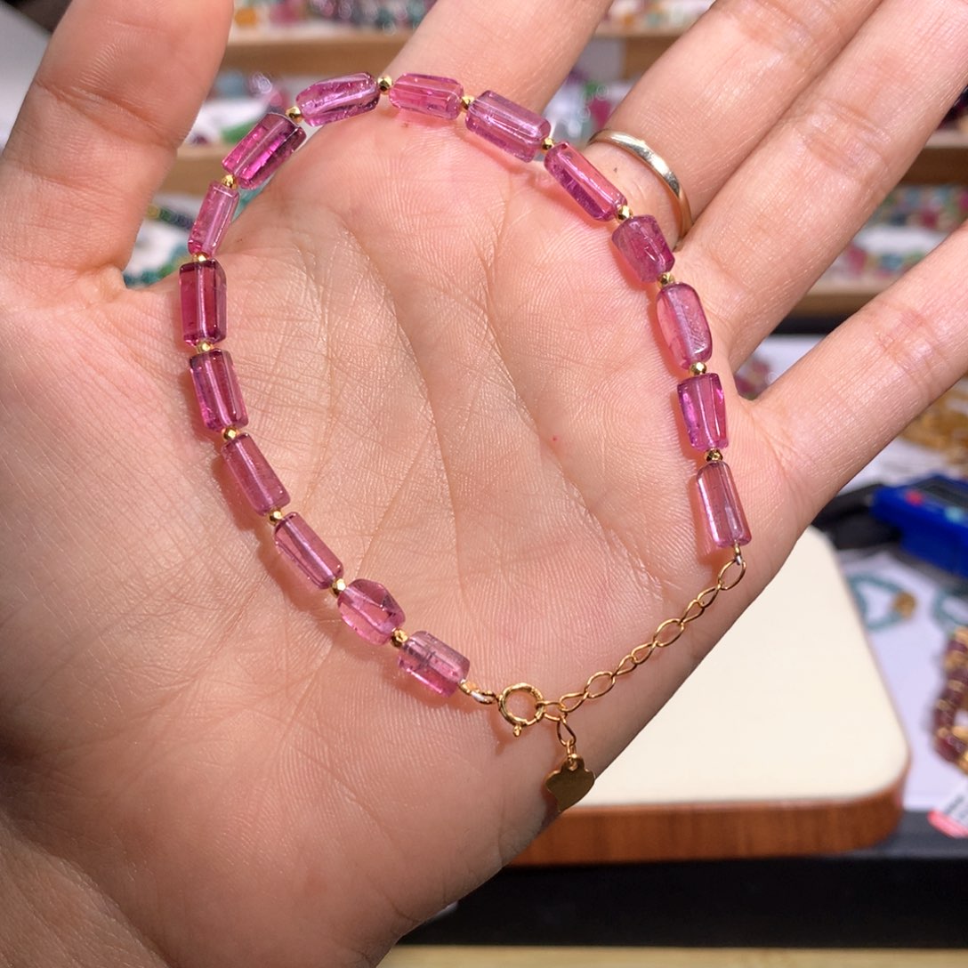 18K金镶嵌高货传家宝多宝碧玺