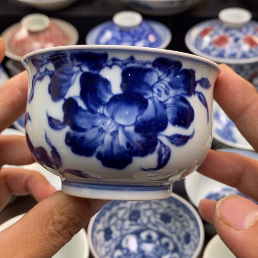 【闪购商品】景德镇青花主人杯