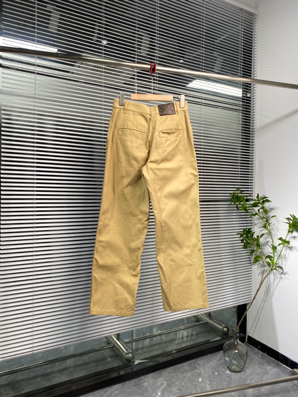 全新未使用 LouisVuitton/路易威登 牛仔裤 老花皮标 36码 ko2104