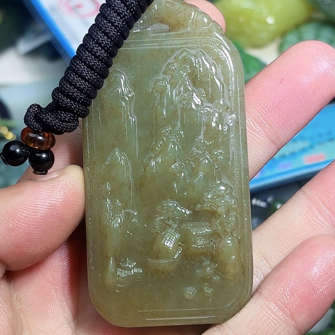 颈饰未镶嵌和田玉