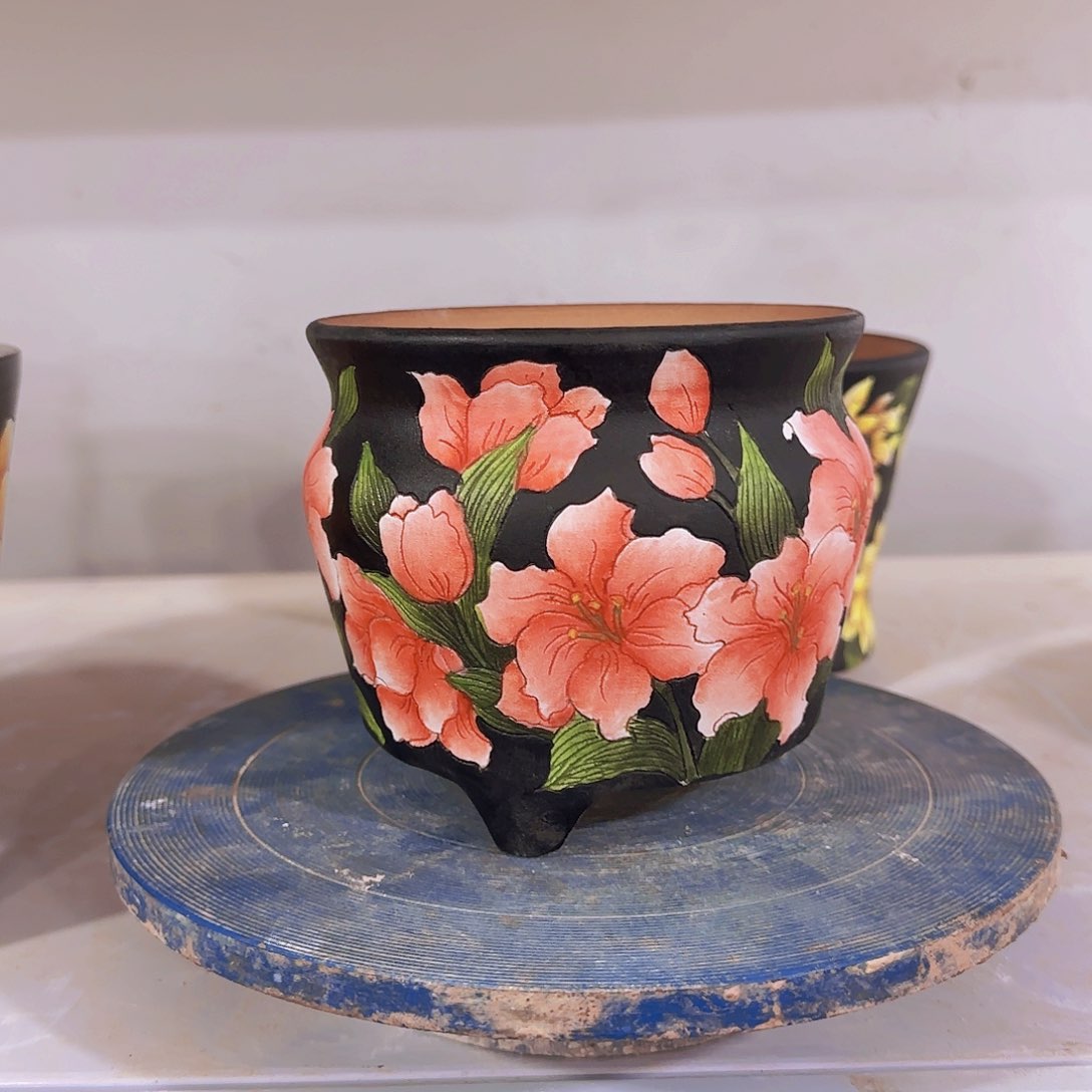 缸陶瓷花盆精品花盆