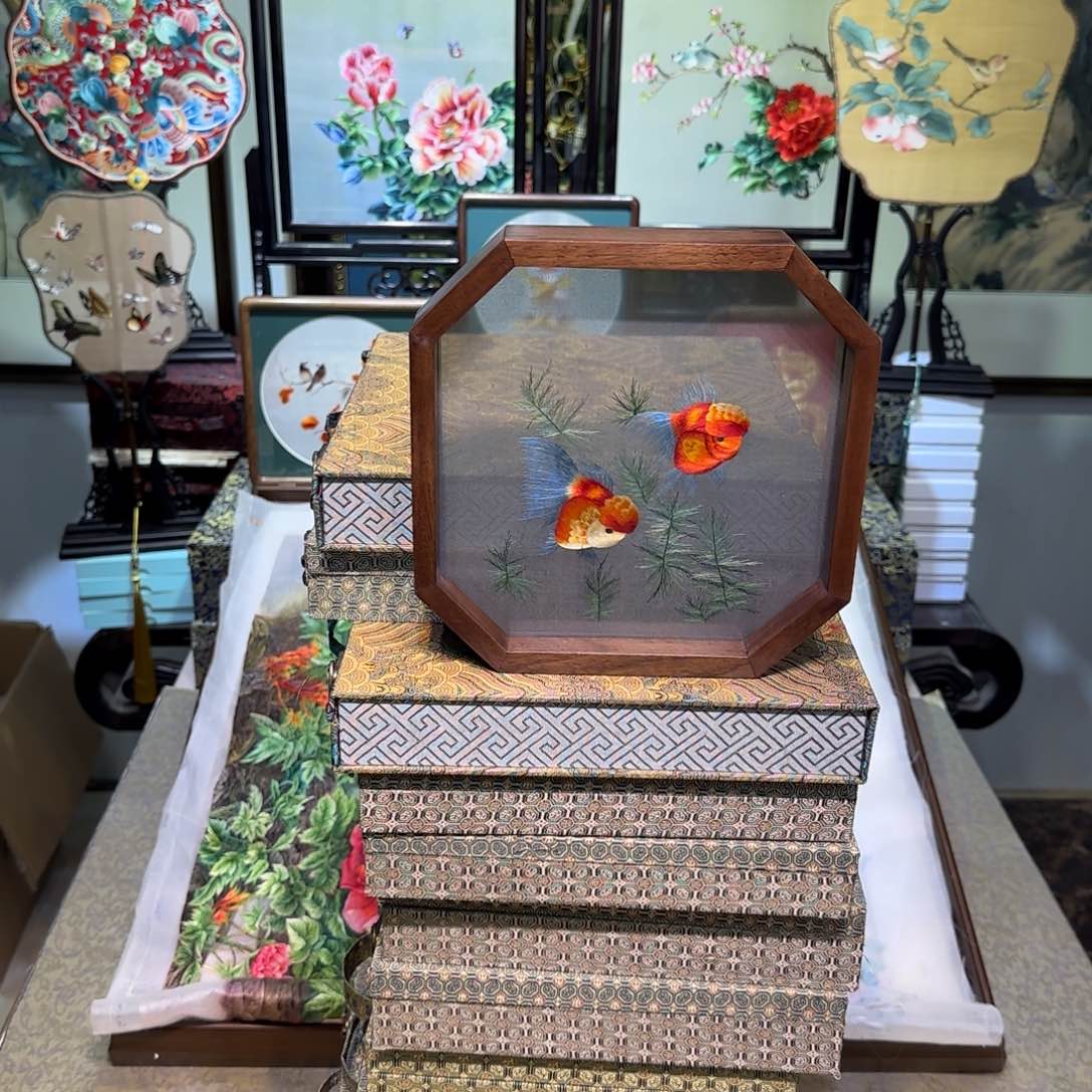 刺绣刺绣工艺精湛