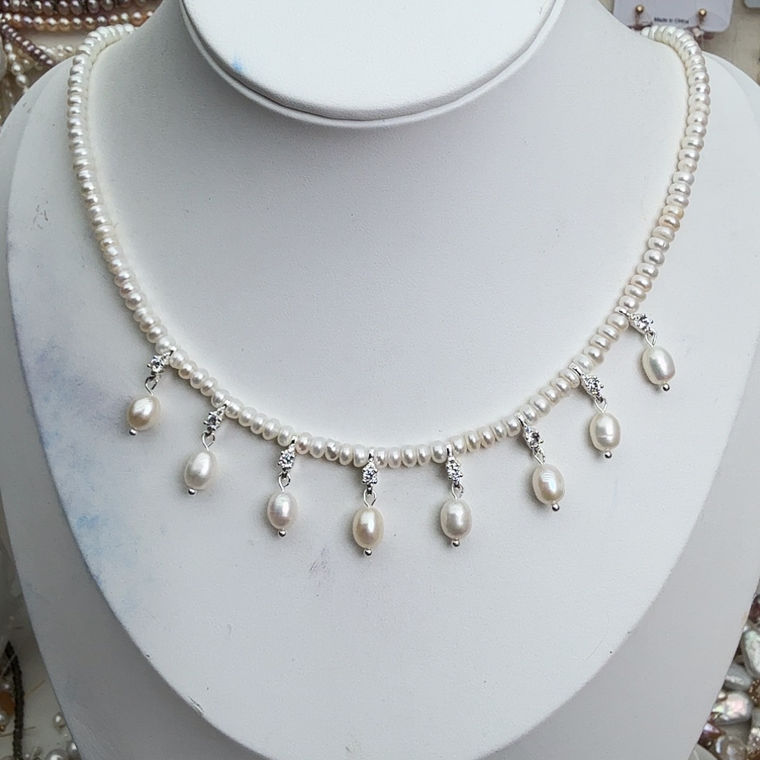 淡水珍珠颈饰未镶嵌