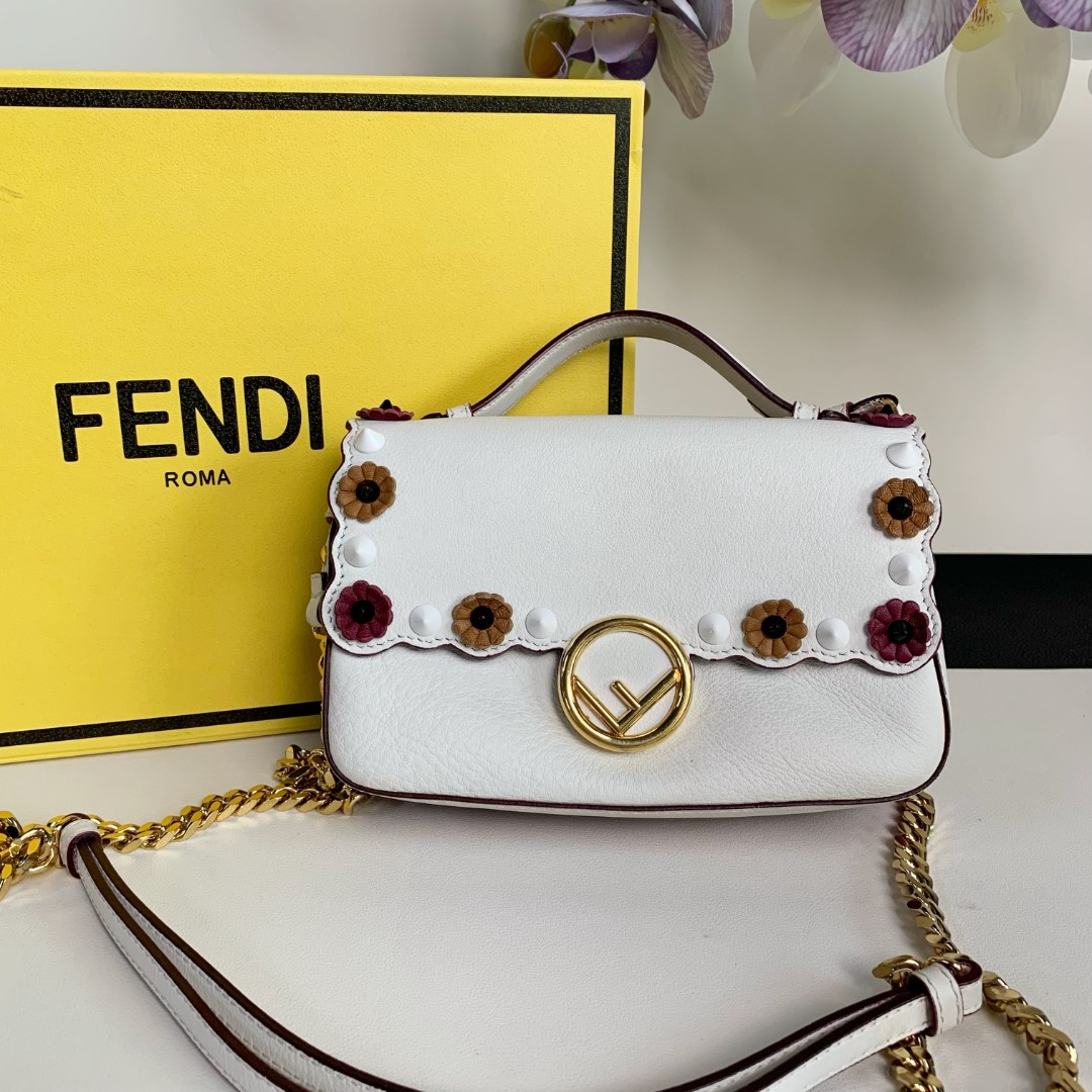95新 FENDI/芬迪 【99新】fendi 限量double邮差