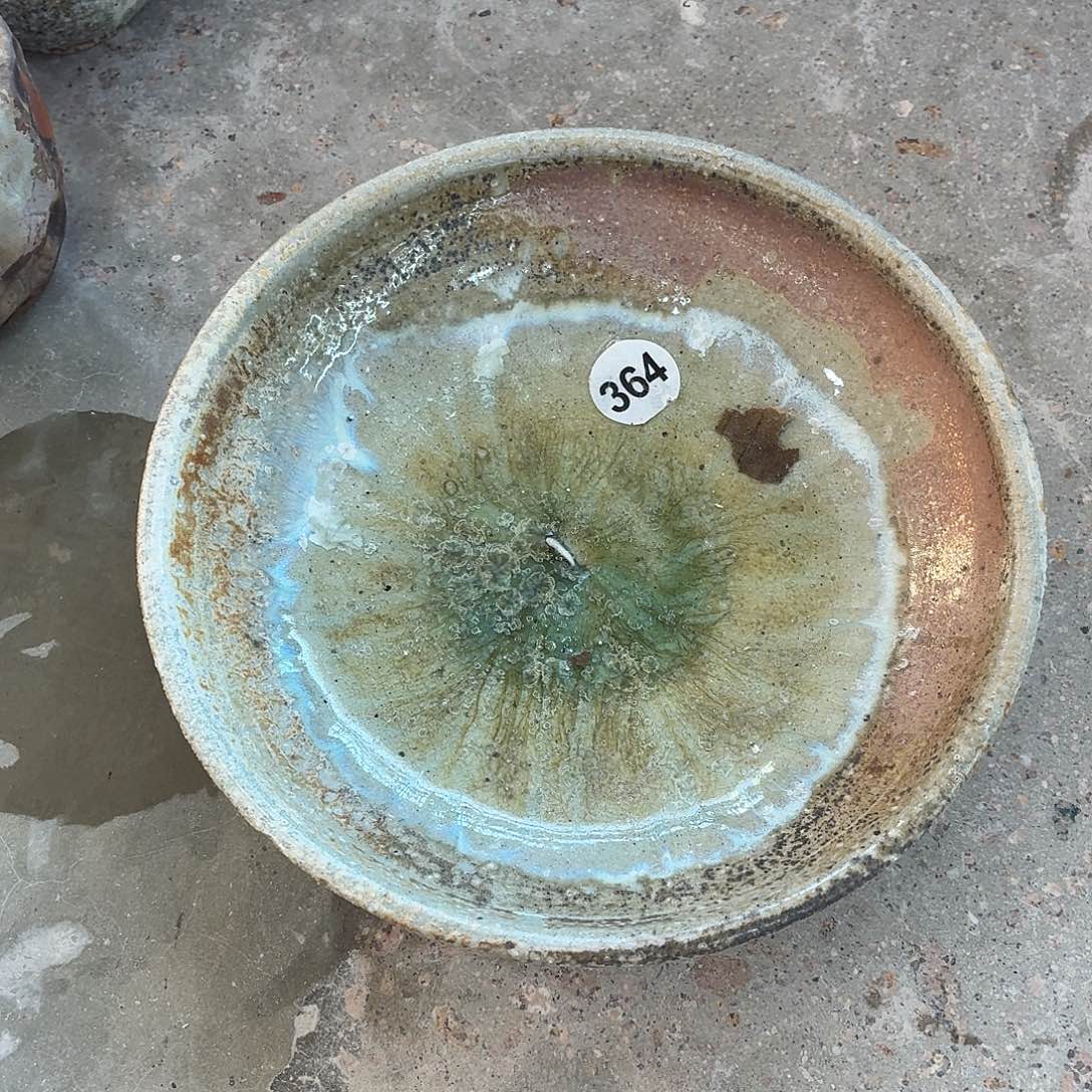 陶园柴烧，精品高货364瑕裂沾底