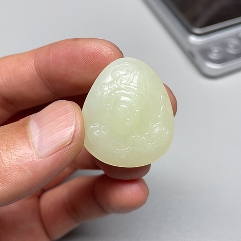 和田玉吊坠(不含链)未镶嵌用****5