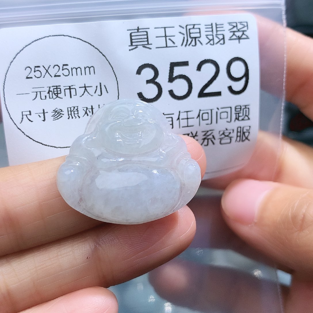 翡翠颈饰未镶嵌3529。