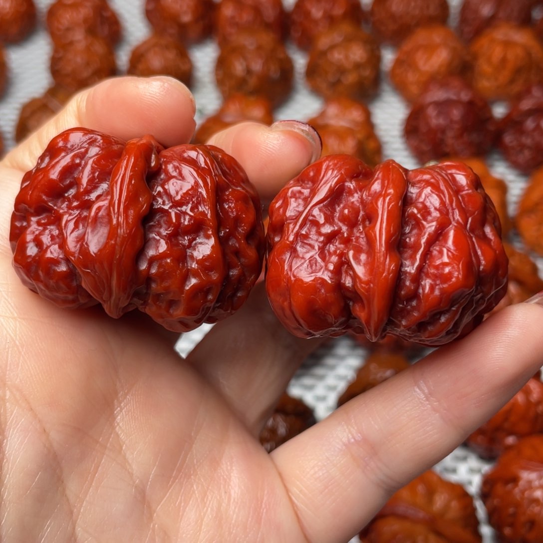 桃核吊坠文玩核桃 手把件 蛤蟆头 37