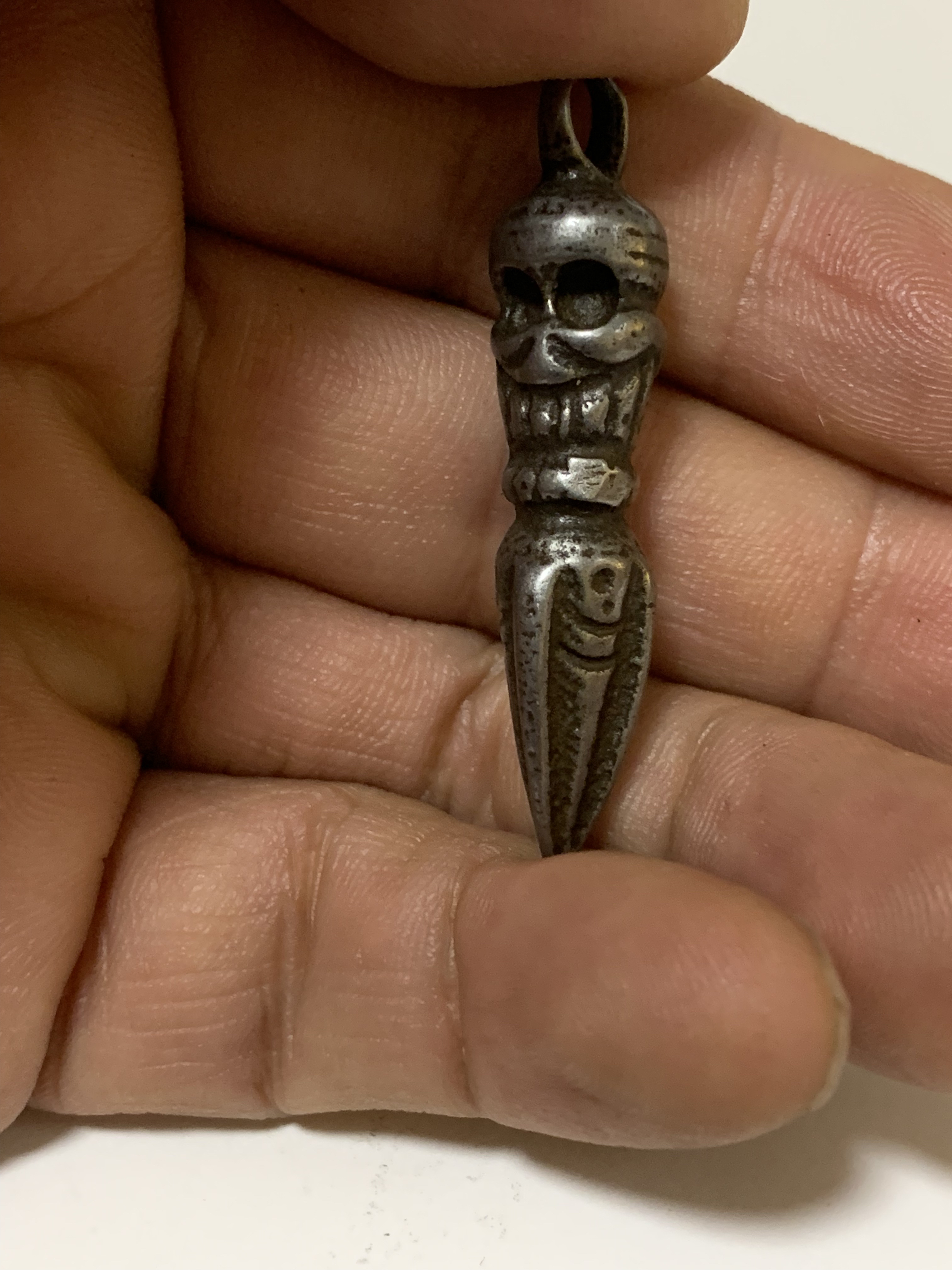 藏地寒铁随身小发器 可做配饰