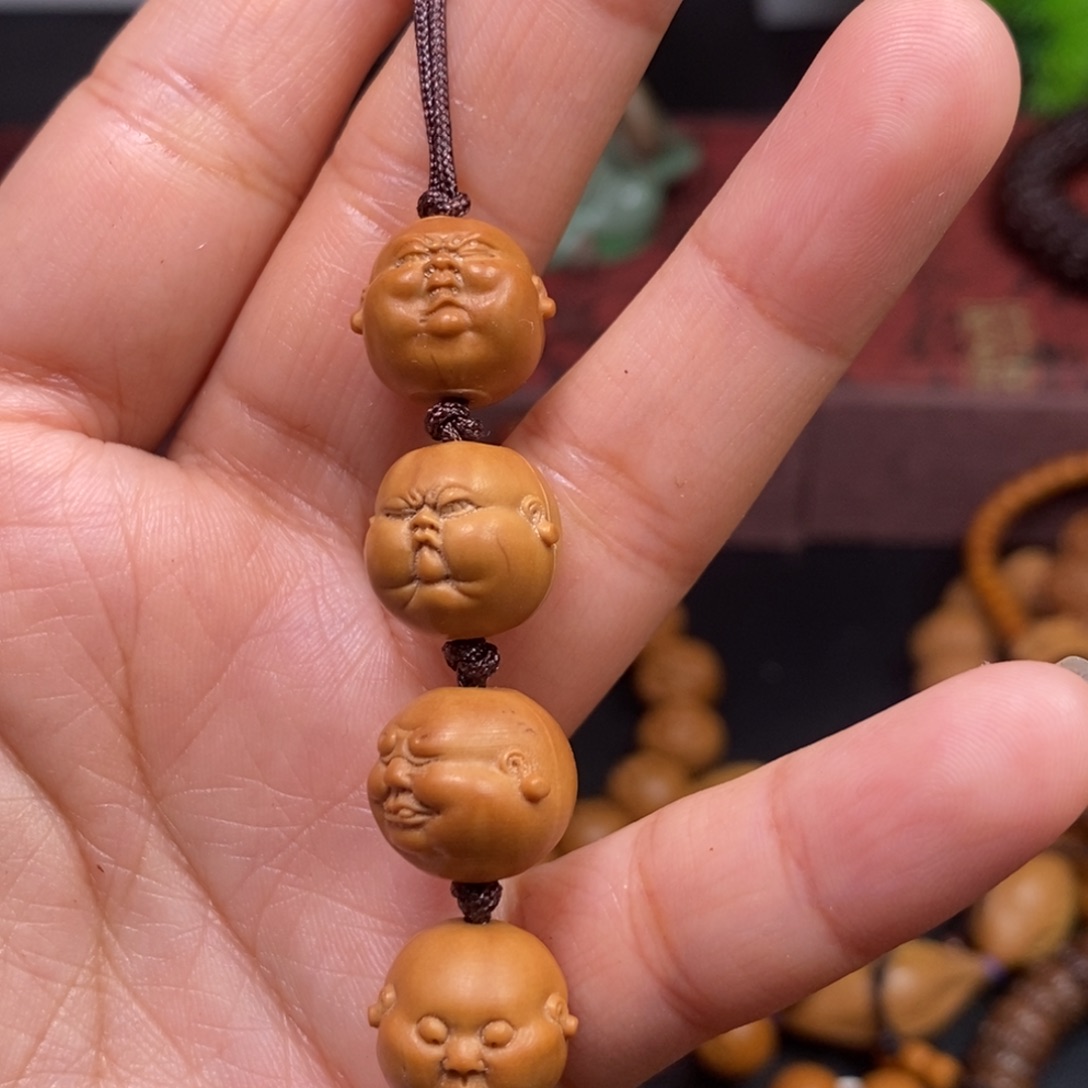 笨***&猴头核桃吊坠橄榄核桃