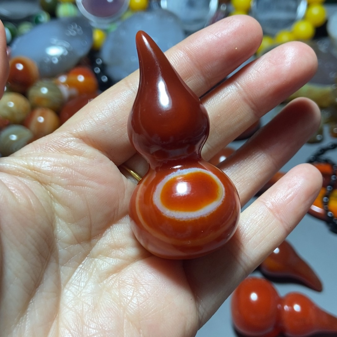 玛瑙/玉髓一未镶嵌健****福