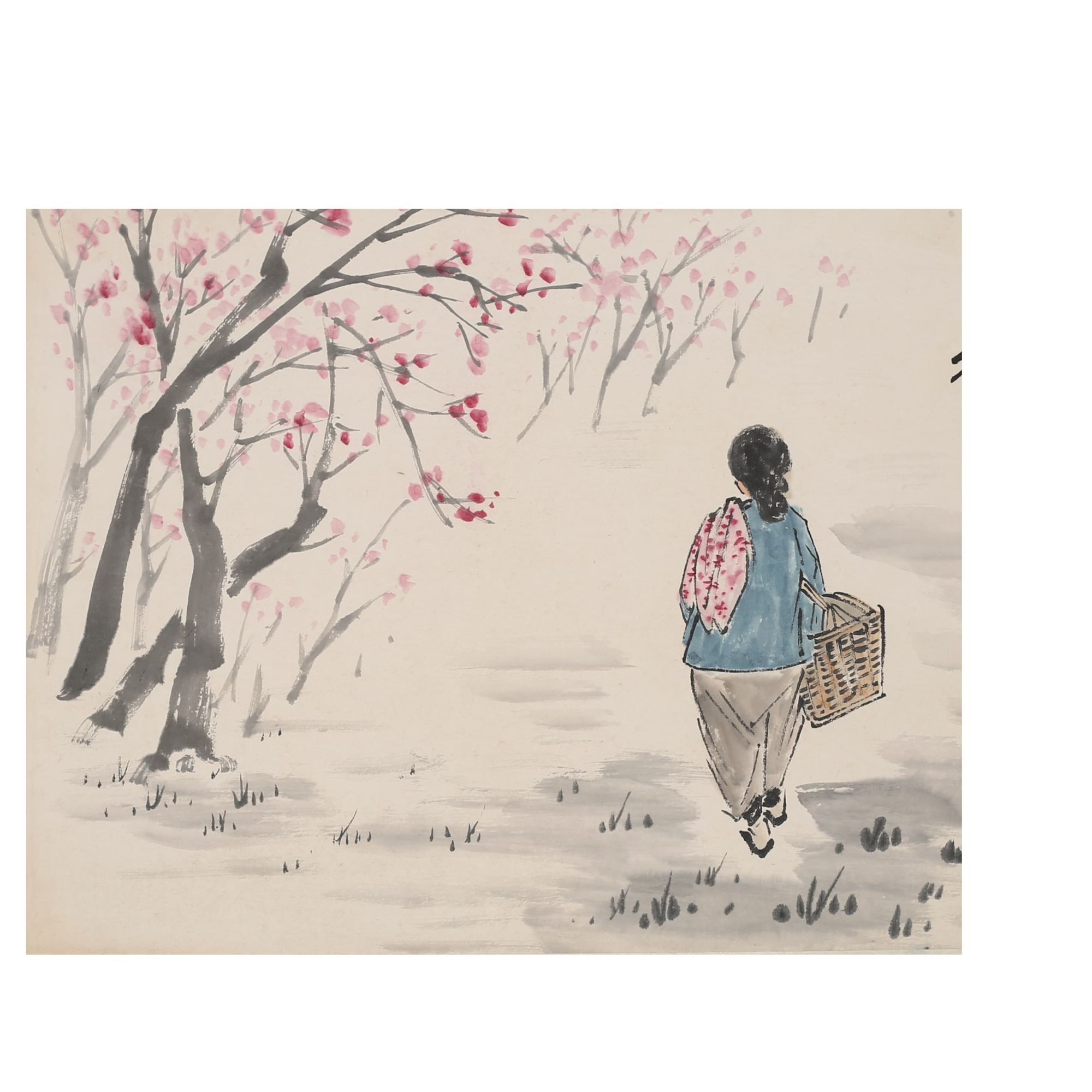 LOT.016 佚名 人物 纸本立轴 32*44cm 770