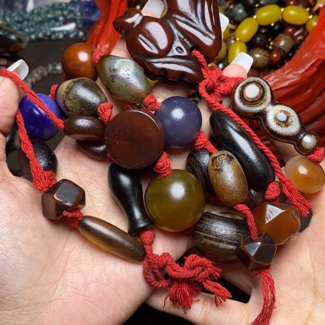 玛瑙/玉髓未镶嵌颈饰