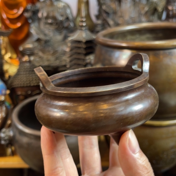 黄铜案台摆件物品摆件