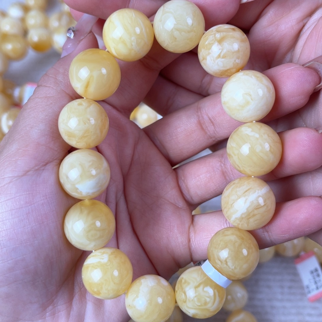 琥珀裸石未镶嵌微瑕16.5