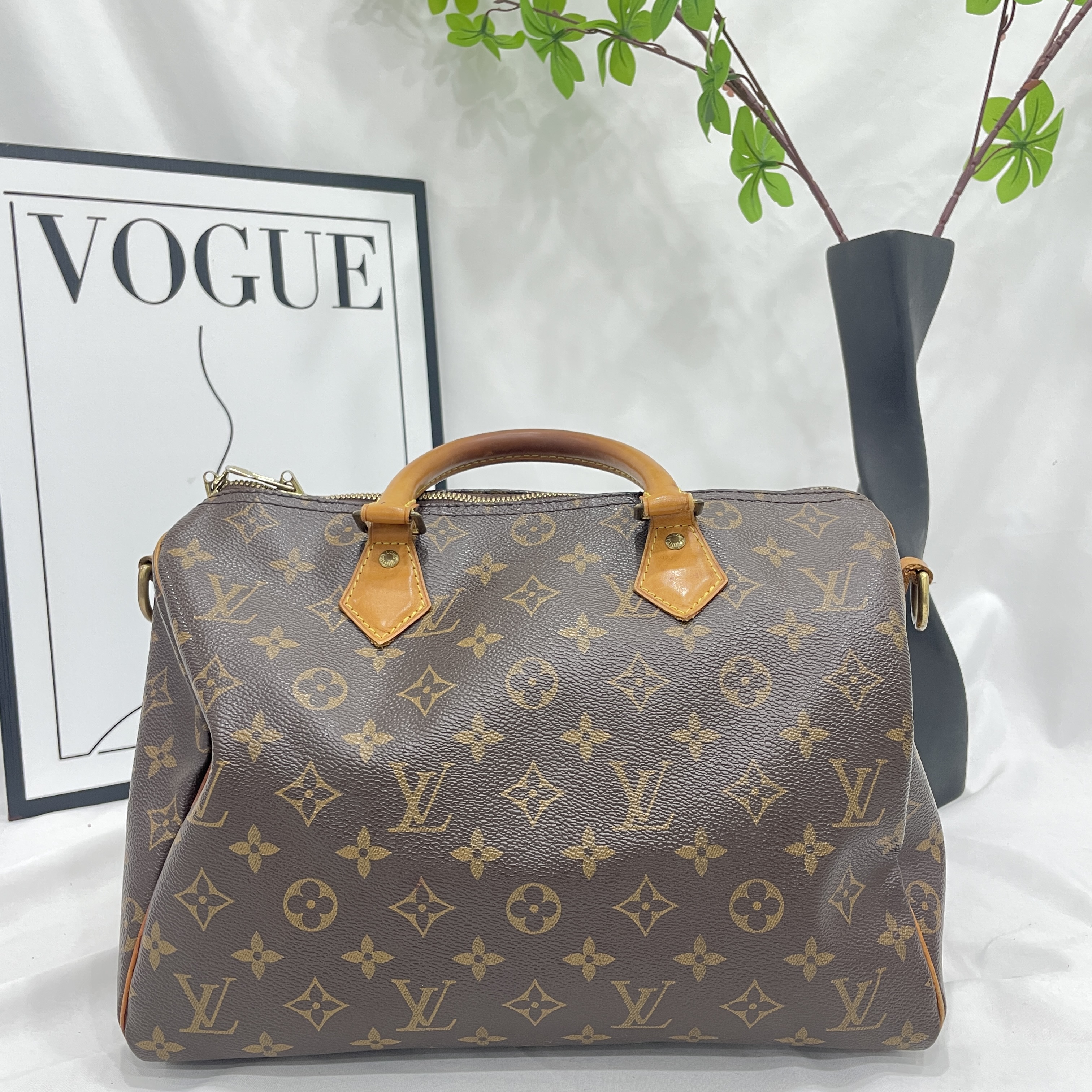 95新 LouisVuitton/路易威登 speedy30手提包/15279