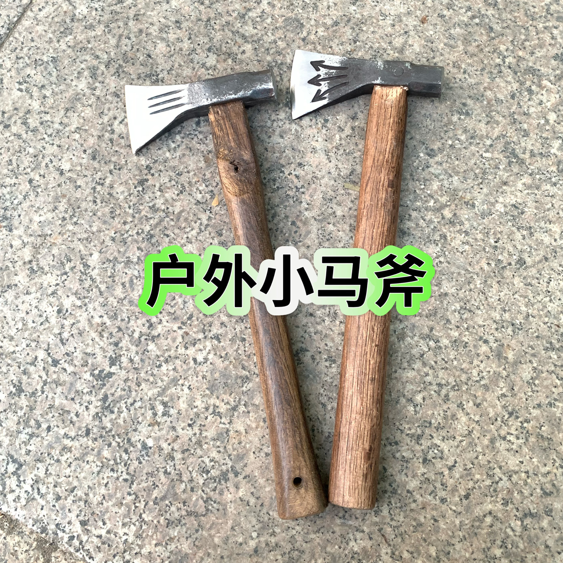 锻打农用小斧子户外露营登山野外劈柴快刃斧子