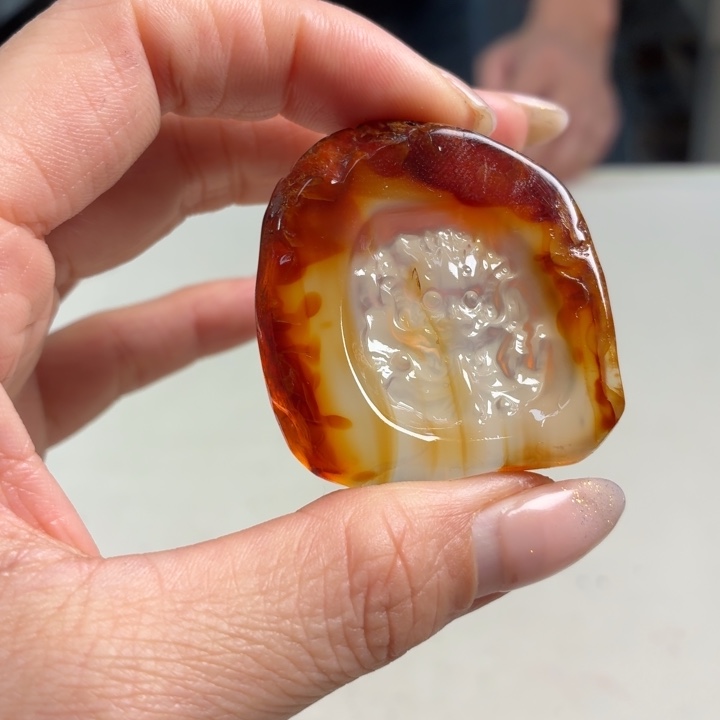 玛瑙/玉髓未镶嵌吊坠(不含链)