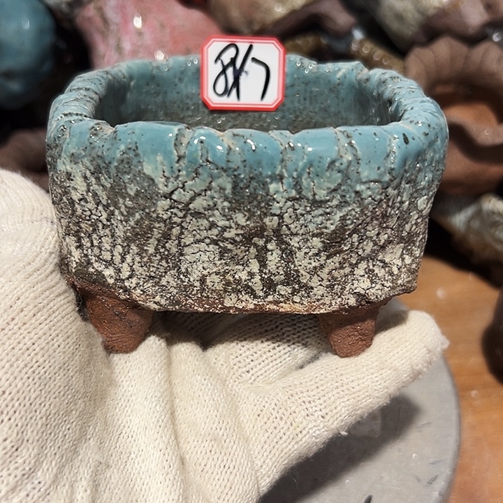 粗陶花盆，现在都不一样