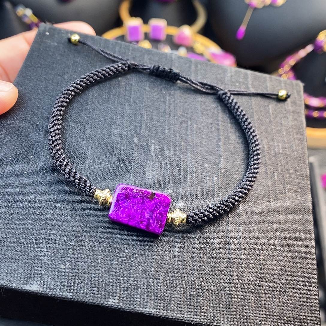 苏纪石（舒俱来）未镶嵌手链