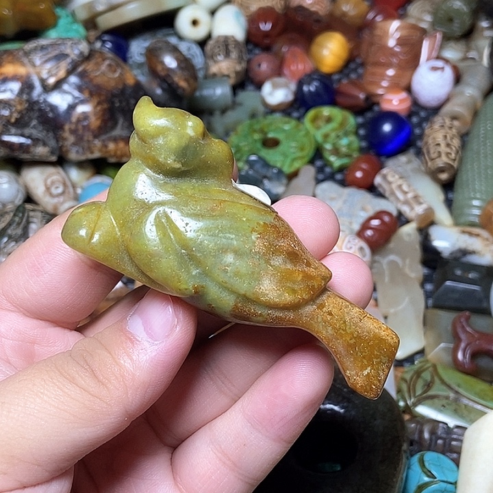 和田玉未镶嵌颈饰28