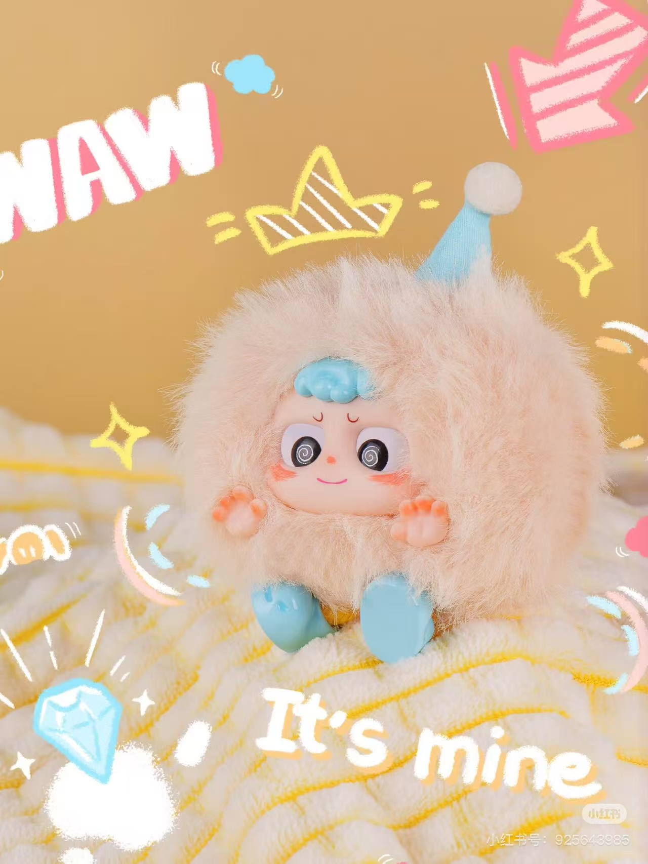 【新品现货】娃三岁Heyme的小鬼系列潮玩盲盒可爱公仔女生摆件礼物