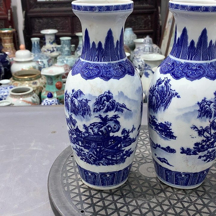 陶摆件博古架陶瓷摆件