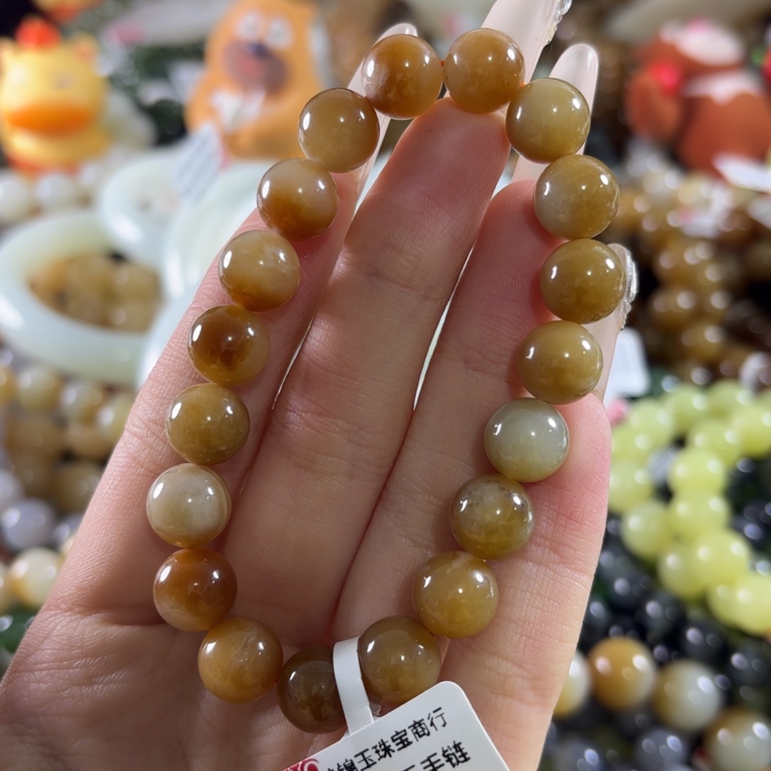 和田玉未镶嵌手链16