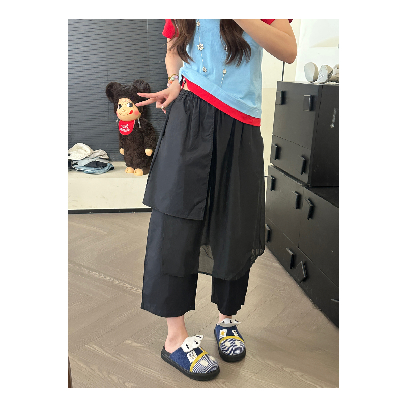 CHACHA【设计师款八分裤】休闲时尚百搭设计师款八分休闲裤