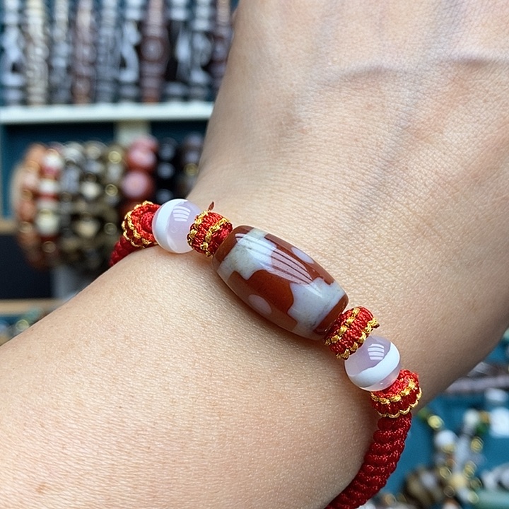 玛瑙/玉髓颈饰合金