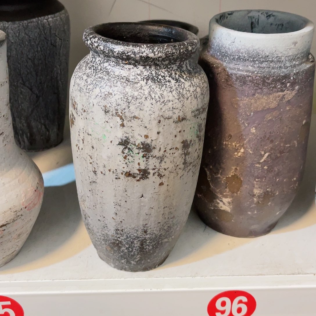 红陶无孔无孔口径10高度23