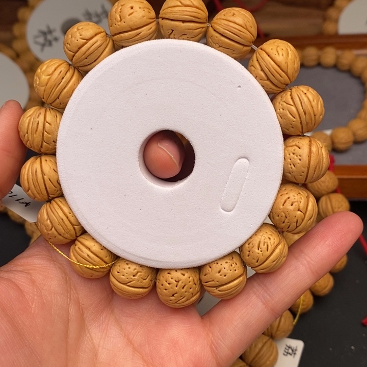 桃核手串国*丸子15尺寸误差0.5之间 