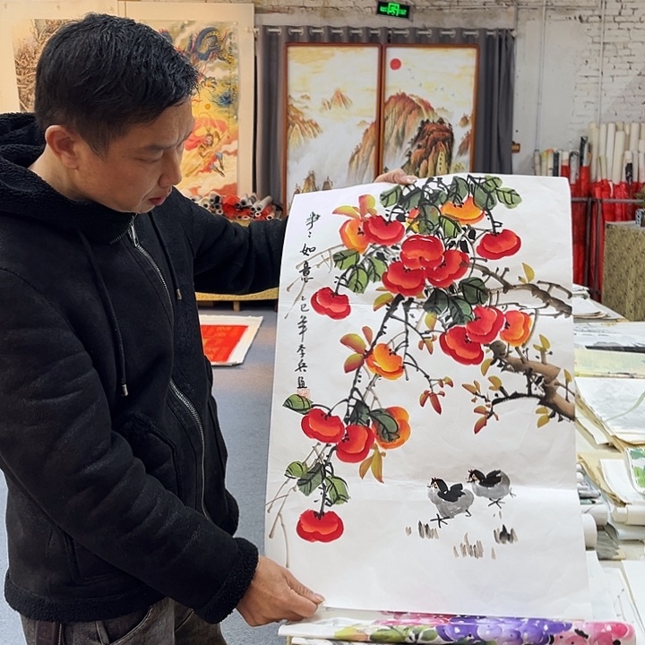 国画手绘画作品欣赏
