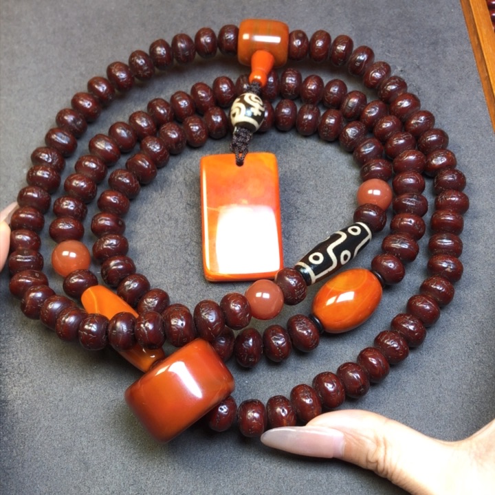 凤眼菩提吊坠凤眼