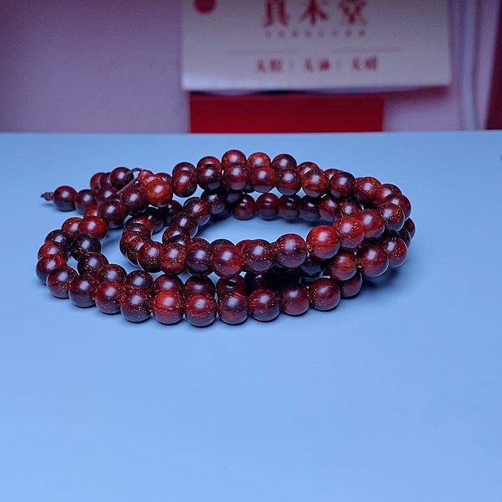 檀香紫檀（小叶紫檀）手串/手链0.7泥料暴星 孤品