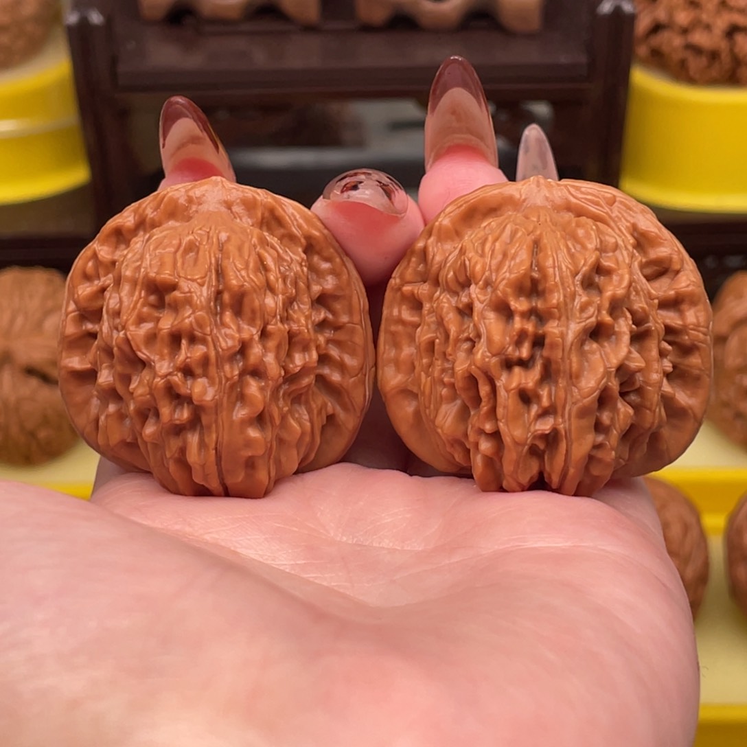 吊坠文玩核桃38四座楼