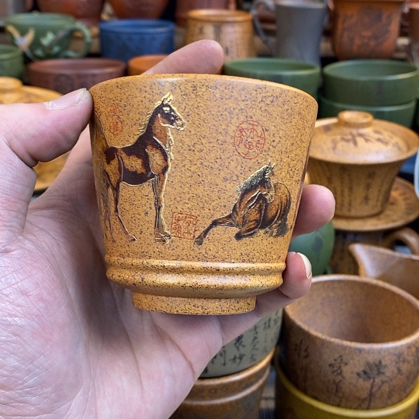 【闪购商品】紫砂杯子宜兴全手工紫砂杯