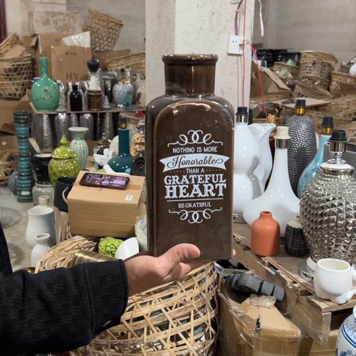 瓶高度28厘米口径6厘米微瑕捡漏