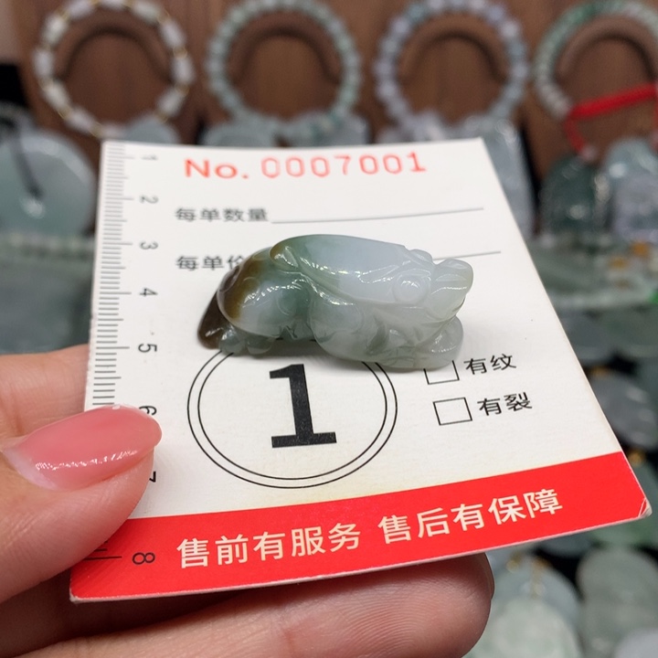 翡翠未镶嵌颈饰11