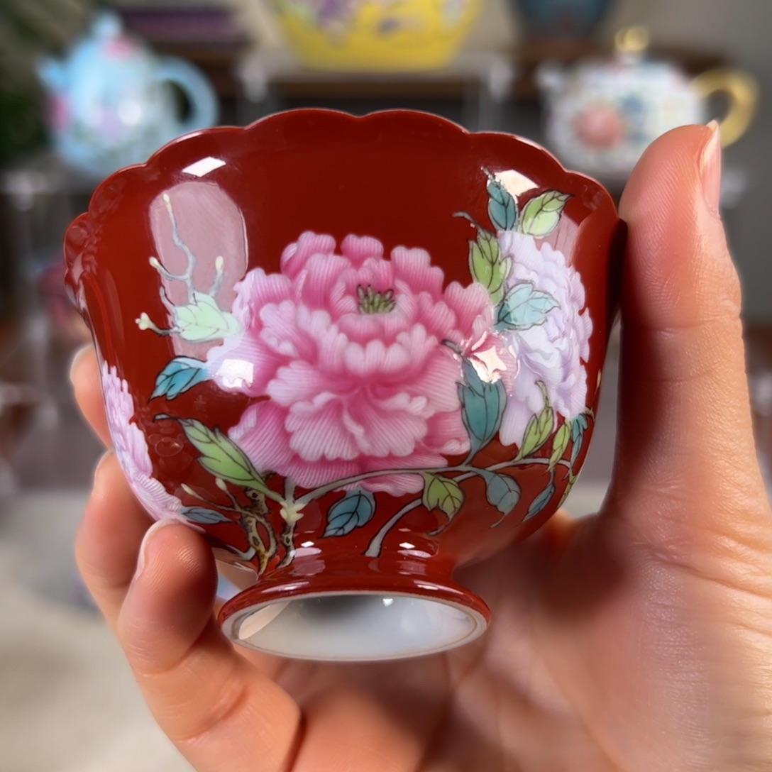 纯手工手绘 高端茶器